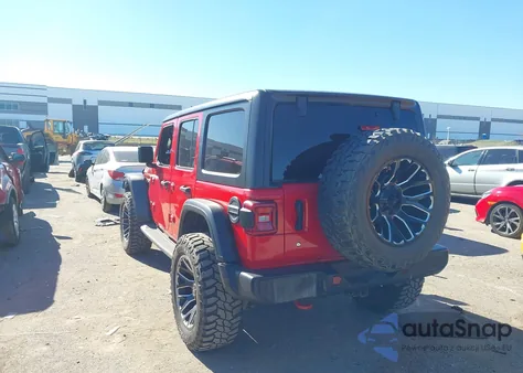 2019 Jeep Wrangler Unlimited Rubicon 4X4 z USA, uszkodzony, nr VIN 1C4HJXFN5KW505656